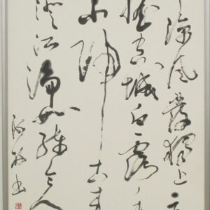 金陵夜寂涼風発　独上高楼望呉越　白雲映水揺空城　白露垂珠滴秋月　月下沈吟久不帰　古来相接眼中稀　解道澄江浄如練　令人長憶謝玄暉